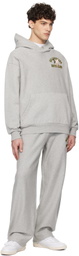 Billionaire Boys Club Gray Wide Leg Duck Varsity Sweatpants