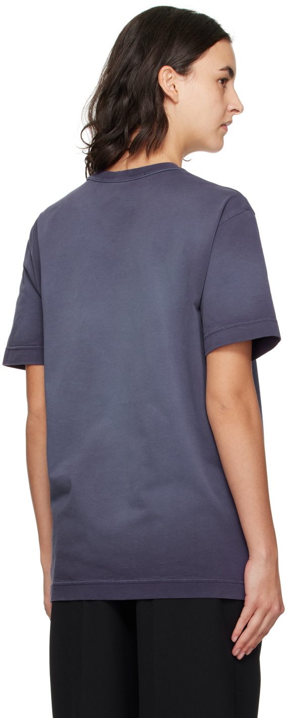 Alexander Wang Purple Embossed T-Shirt Alexander Wang
