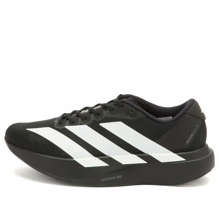 Photo: Adidas Running adidas Adizero Evo SL Sneaker in Core Black/Ftwr White/Core Black