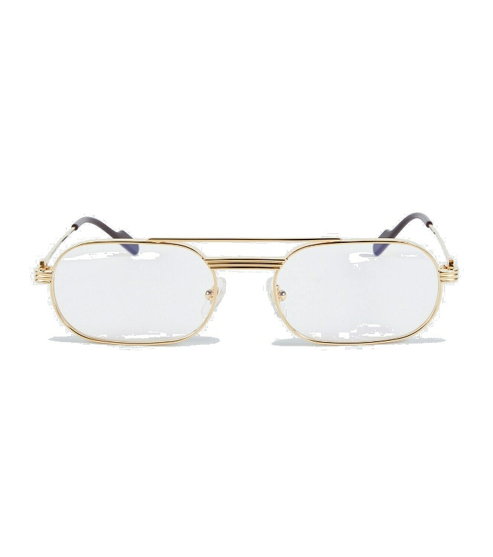 Photo: Cartier Eyewear Collection - Exception rectangular glasses