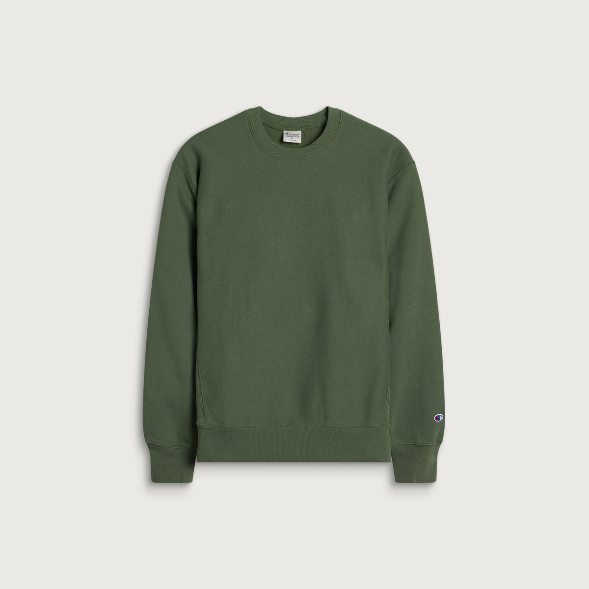 Champion Men's Reverse Weave Relaxed Sweatshirt in Green
