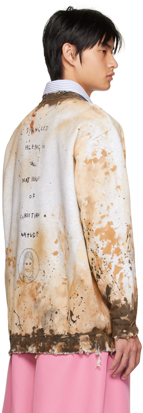 KIDILL Off-White Henry Darger Edition Printed Sweatshirt