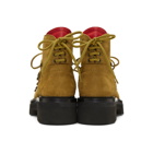 Dsquared2 Brown Suede Country Mountain Boots