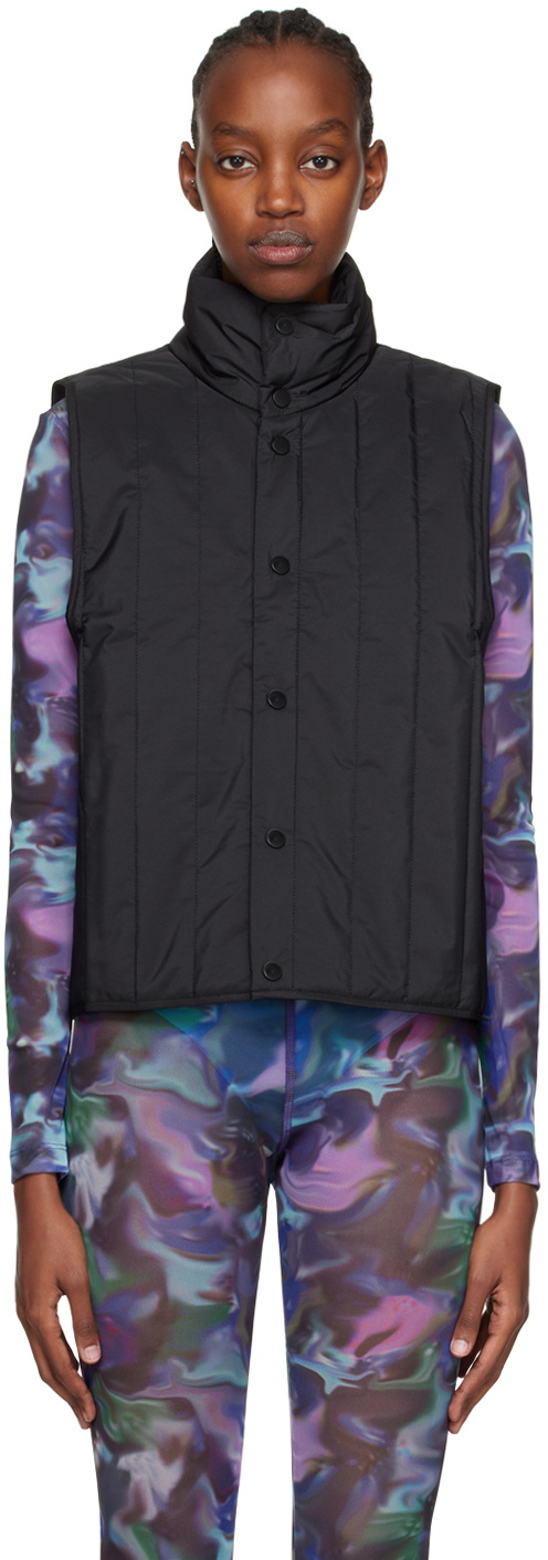 【関税込み】Henrik Vibskov ブラック Round ベスト Henrik Vibskov Black Round Vest Henrik Vibskov