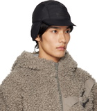 HELIOT EMIL Black Ophitic Reversible Cap