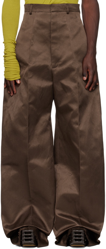 Photo: Rick Owens Brown Dirt Cooper Trousers