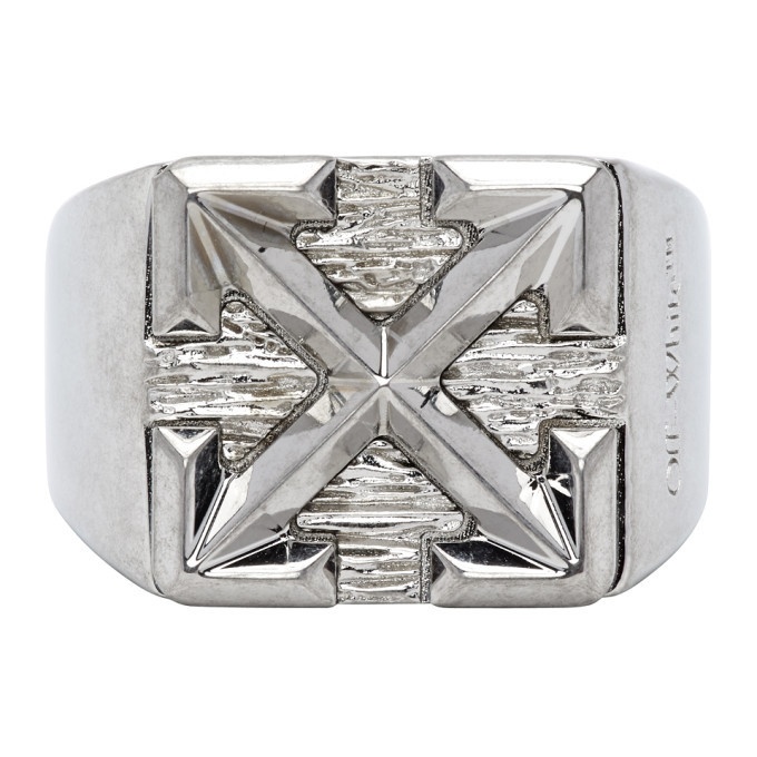 Photo: Off-White Silver Arrows Ring