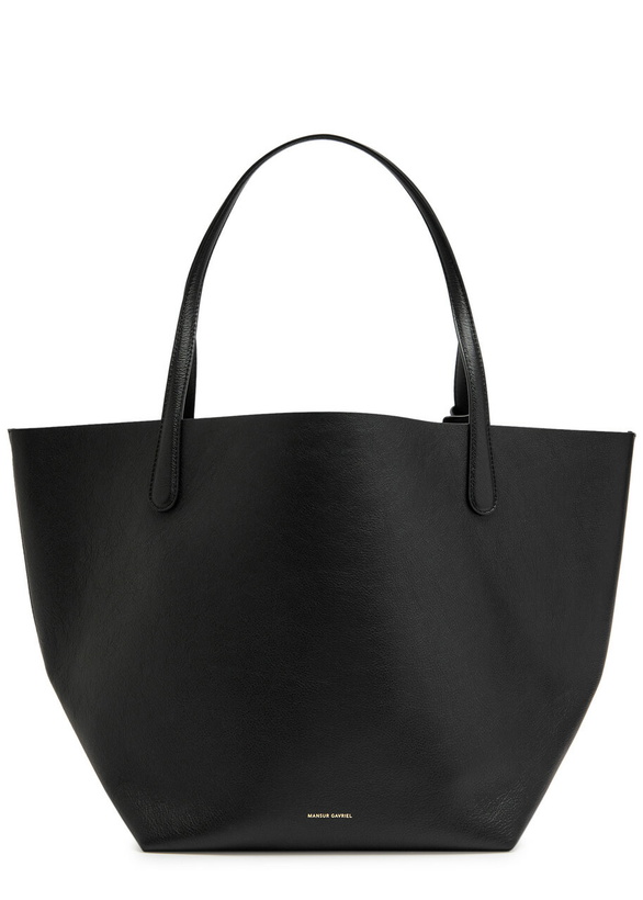 Photo: Mansur Gavriel Everyday Grained Leather Tote bag - Black - One Size