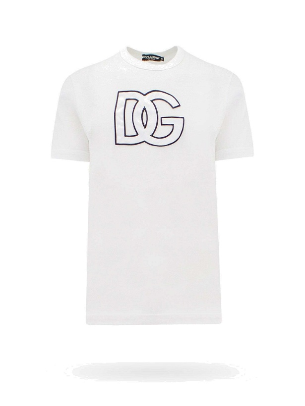 Photo: Dolce & Gabbana T Shirt White   Mens
