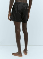 Moncler Logo Patch Swim Shorts