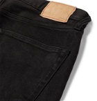 Jeanerica - Tapered Organic Stretch-Denim Jeans - Black