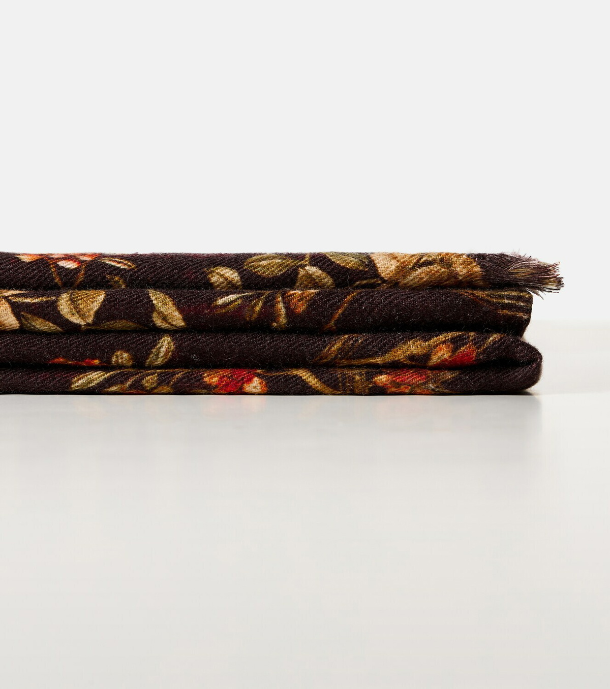 The House of Lyria Firmament floral linen and cotton throw