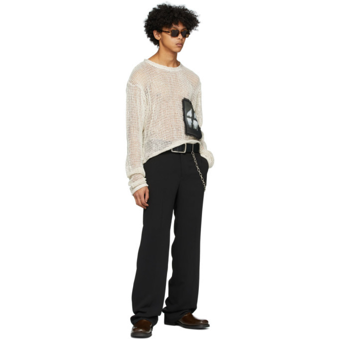 Worstok Off-White Rope Sweater