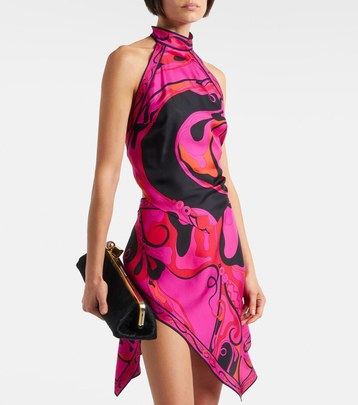Pucci Iride silk twill top