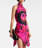 Pucci Iride silk twill top