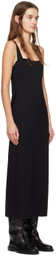 Helmut Lang Black Cutout Maxi Dress