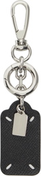 Maison Margiela Black Double Tag Keychain