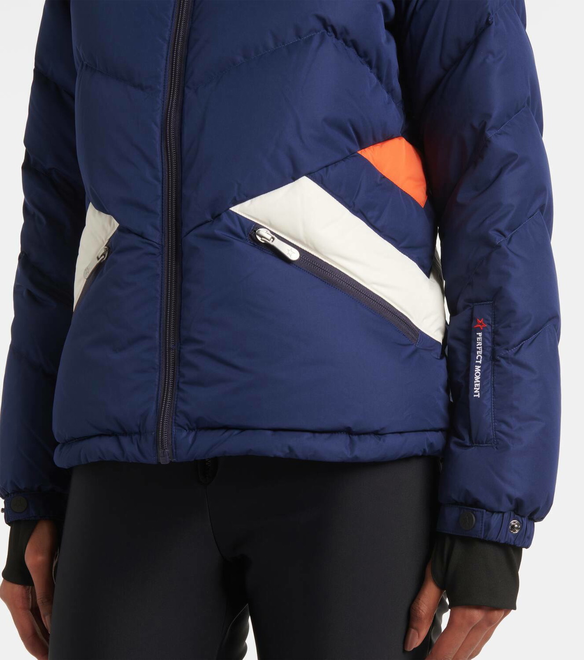 Perfect Moment Duvet houndstooth down ski jacket