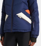 Perfect Moment Duvet houndstooth down ski jacket