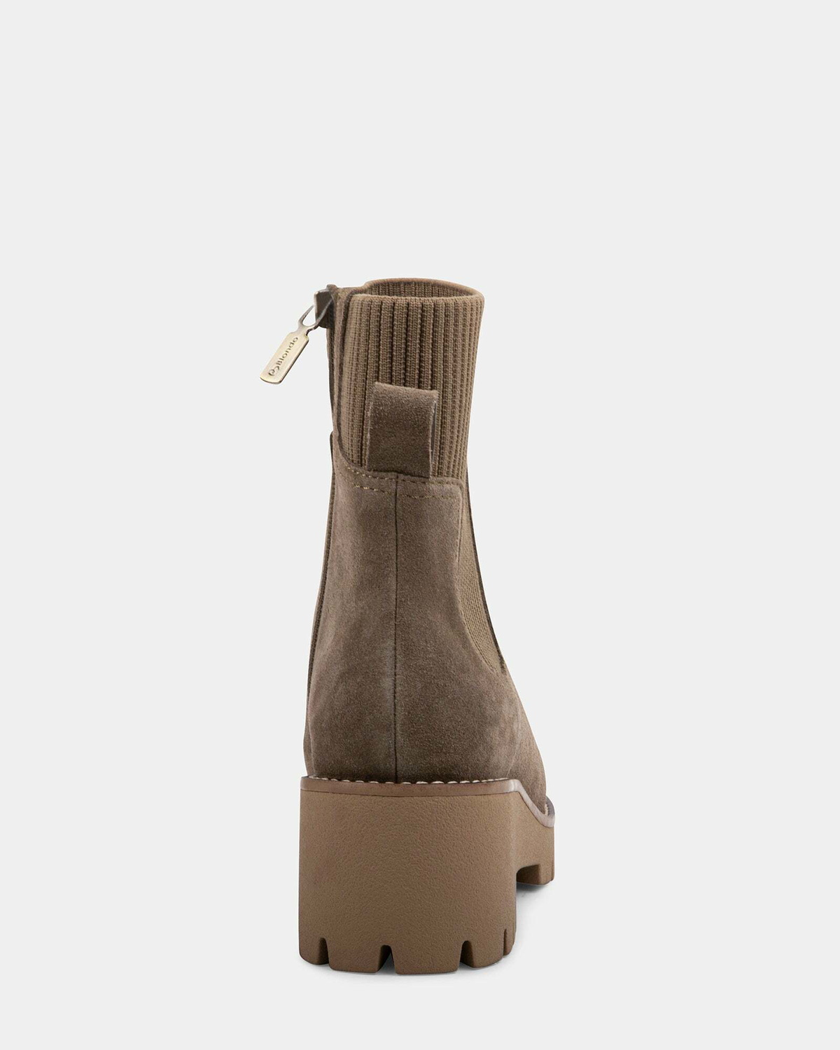 Steve Madden Delta Booties in Taupe