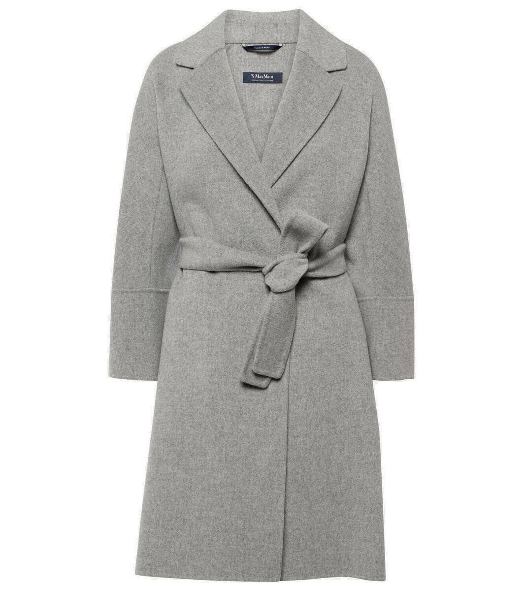 S Max Mara Wool wrap coat S Max Mara