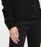 Saint Laurent - Sequined cashmere cardigan