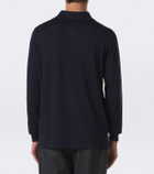 Thom Sweeney Cashmere and silk polo sweater
