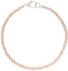 Hatton Labs Pink Pearl Necklace