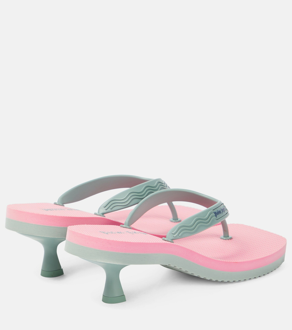 Palm Angels - Logo thong sandals