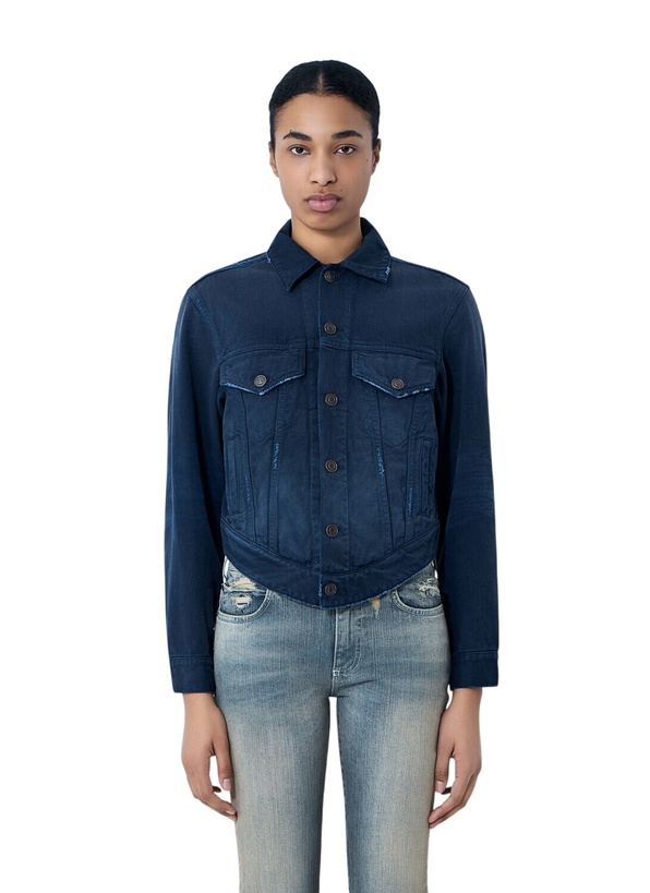 Photo: Balenciaga Curved Waistband Jacket