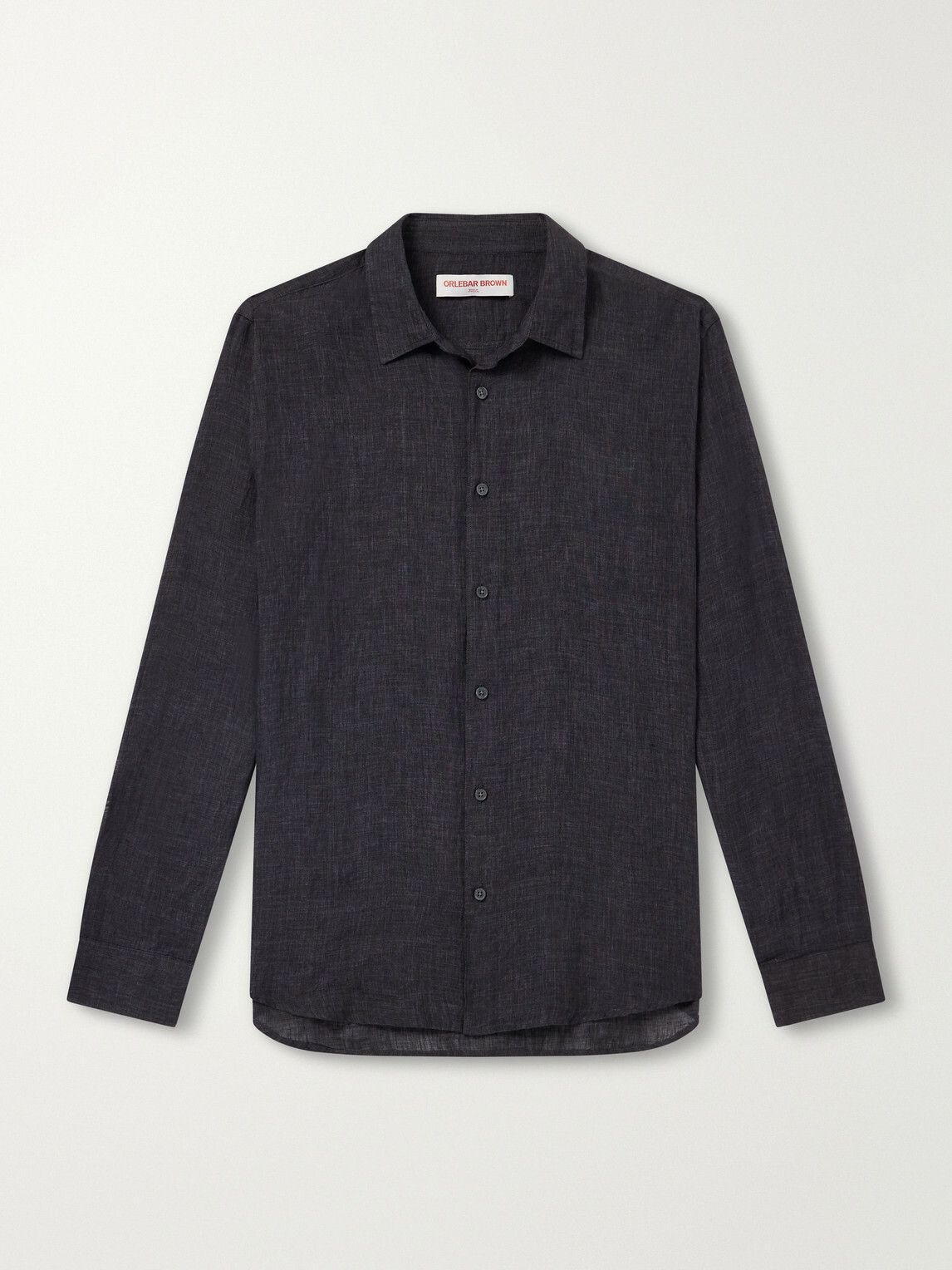 Orlebar Brown - Giles Linen Shirt - Gray