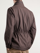 Loro Piana - Traveller Windmate Storm System® Shell Hooded Field Jacket - Brown