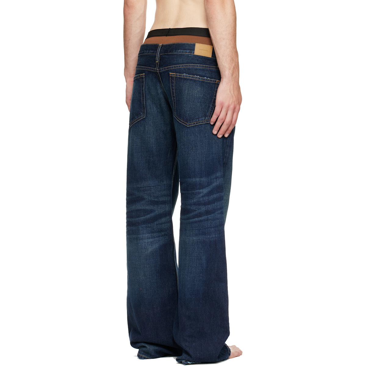 Raimundo Langlois Blue Bootcut Jeans