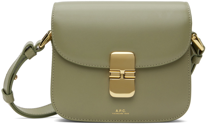 Photo: A.P.C. Khaki Mini Grace Bag