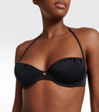 Tom Ford - Logo ruched bikini
