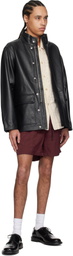 Sunflower Burgundy Mike Shorts