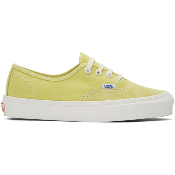 Photo: Vans Yellow OG Authentic LX Sneakers