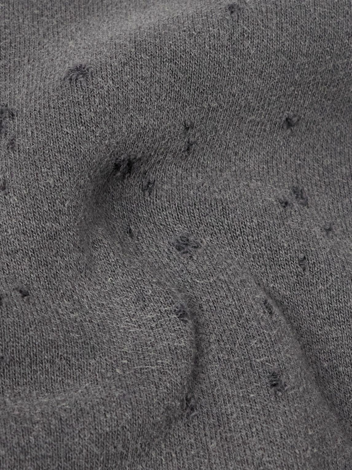 パーカー・フーディ Denim Tears Logo-Print Distressed Cotton-Jersey Hoodie SAINT Mxxxxxx - Denim Tears Logo-Print Distressed Cotton