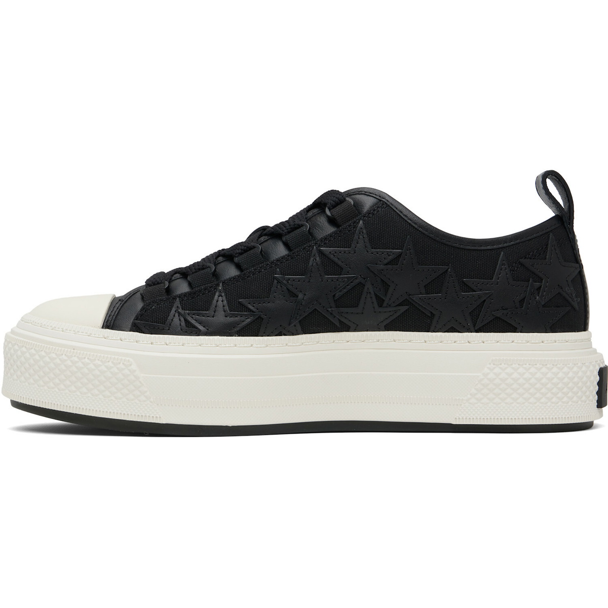 AMIRI Black Stars Court Low Sneakers
