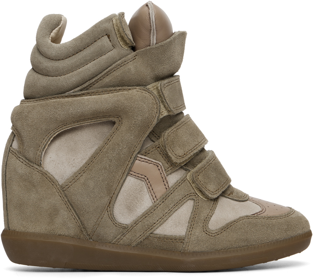 Isabel Marant Taupe Bekett Sneakers