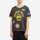 BODE Men's Discount Taxi Patch T-Shirt in Black/Multi