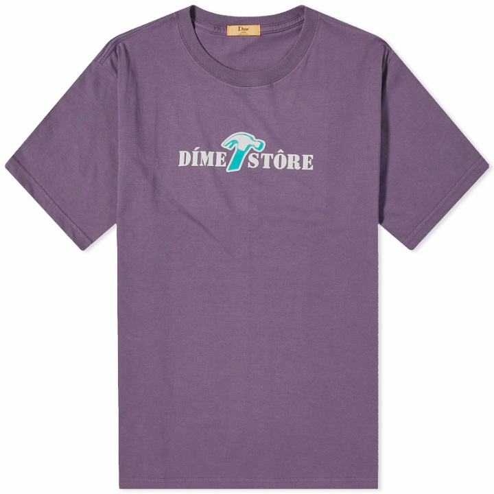 Photo: Dime Men's Reno T-Shirt in Dark Purple