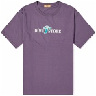 Dime Men's Reno T-Shirt in Dark Purple
