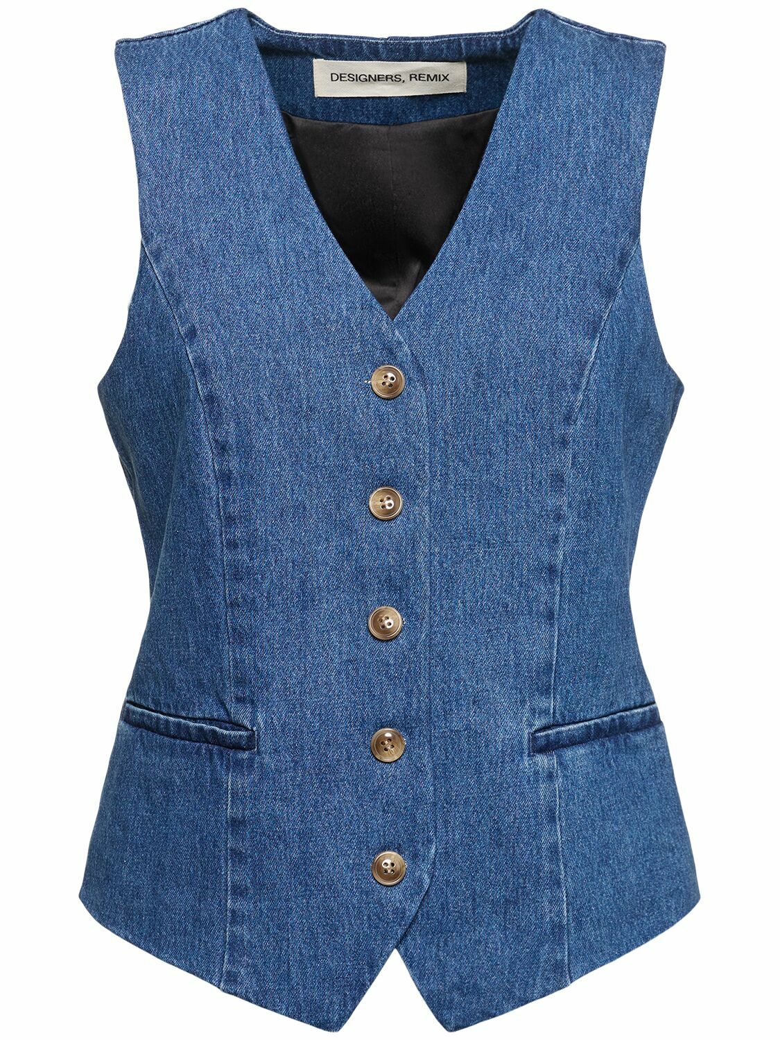 DESIGNERS REMIX Miles Cotton Denim Vest