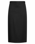 Jucca Womens Midi skirt in Black