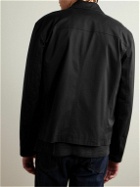 Rag & Bone - Archive Garage Slim-Fit Cotton-Blend Jacket - Black