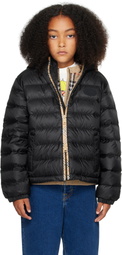 Burberry Kids Black Henry Down Jacket