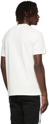 Lacoste White Logo Collar T-Shirt