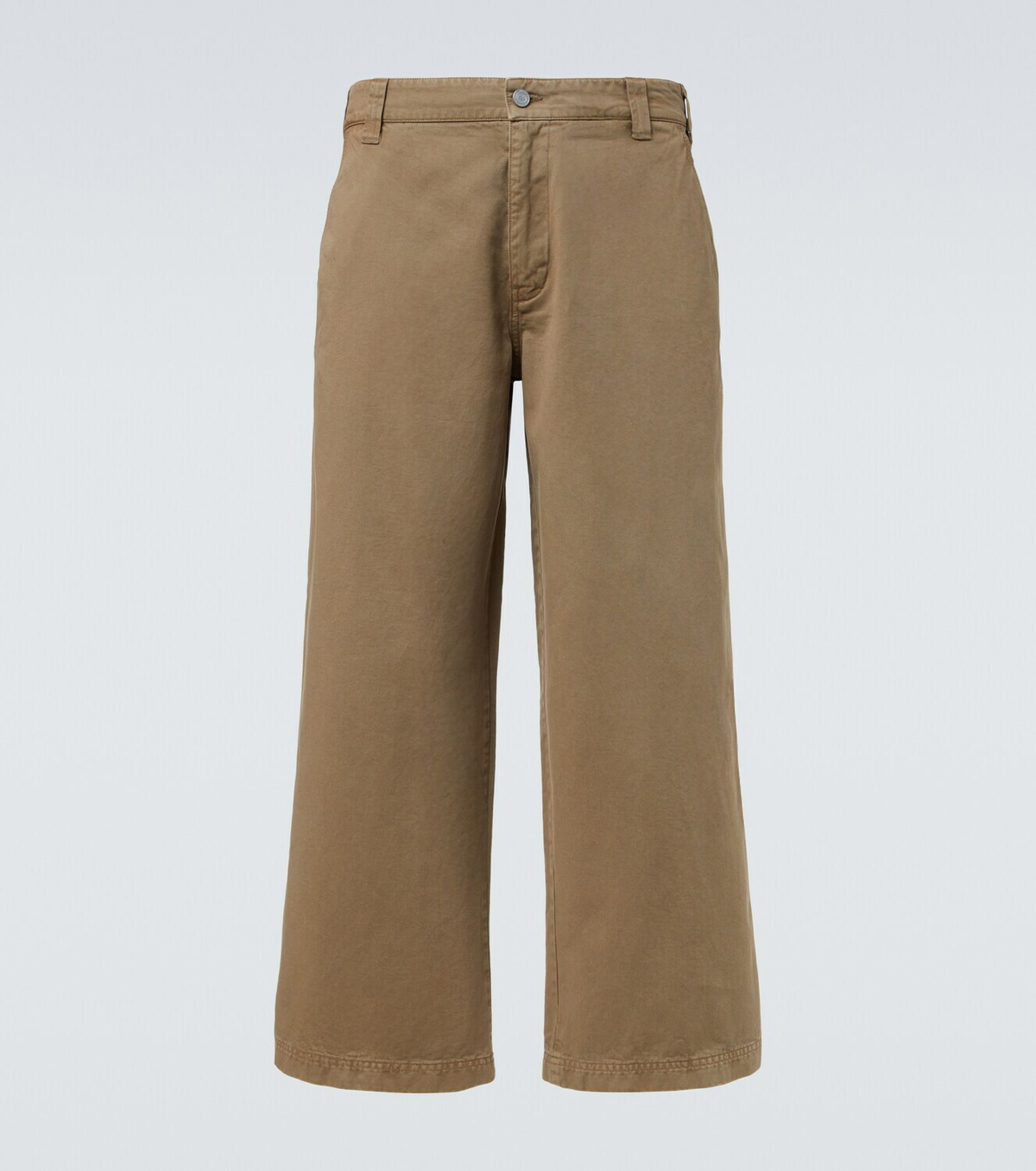 ERL High-rise wide-leg jeans