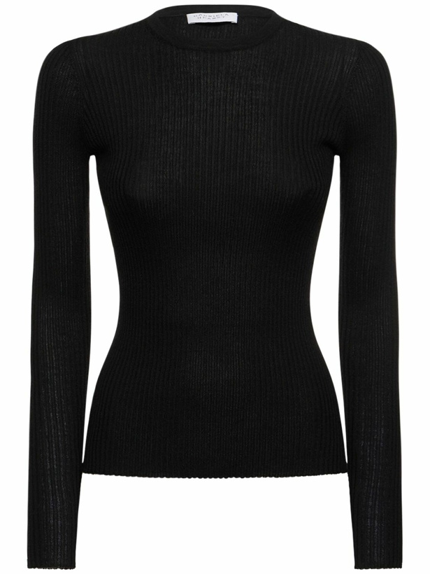 Photo: GABRIELA HEARST - Browning Ribbed Cashmere & Silk Sweater